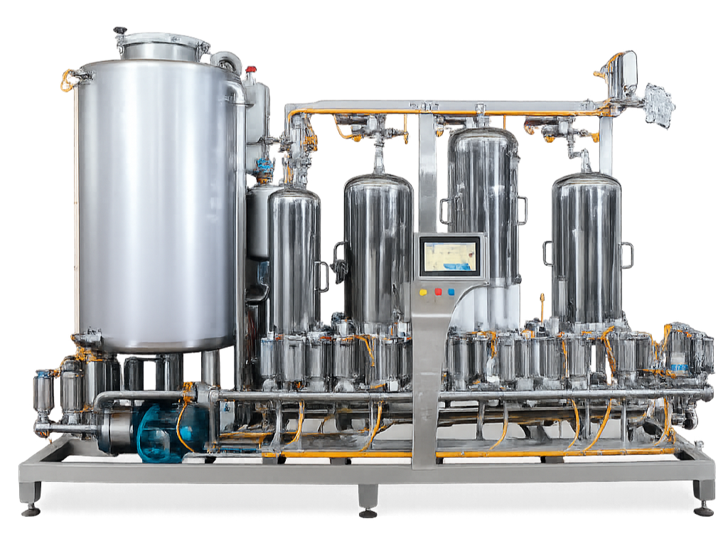 Equipo industrial de filtración